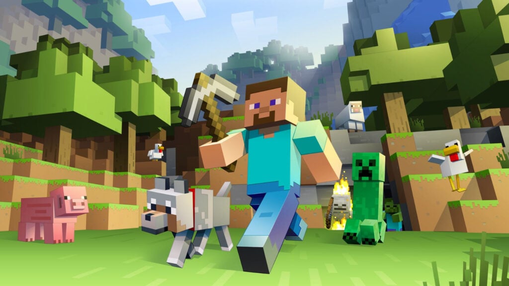 Promo Image of Minecraft video game