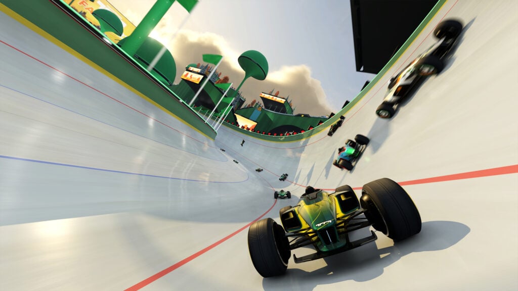 Trackmania gameplay