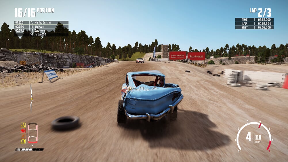 Wreckfest 2 gameplay