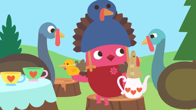 Sago Mini Friends – Season 2 - Episode 1 – Turkey Tea Party / Jinja's Mystery Package