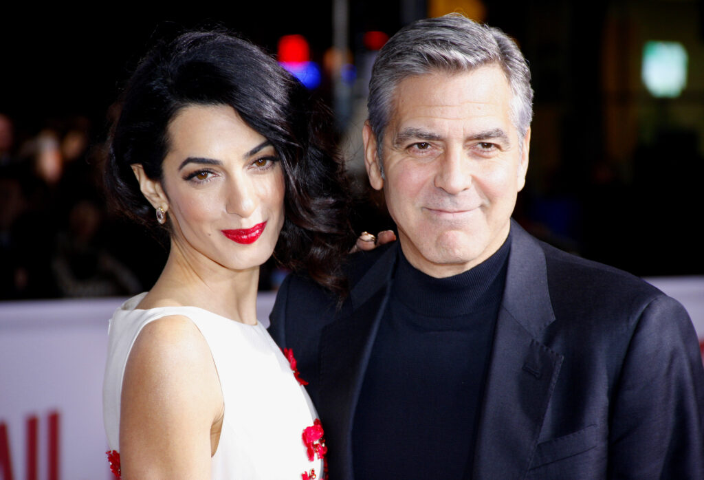 George Clooney and Amal Clooney