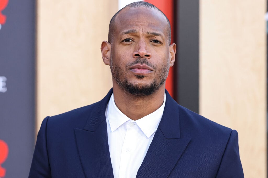 Marlon Wayans arrives at the World Premiere Of Amazon Studios' And Skydance Media's 'Air' held at the Regency Village Theatre on March 27, 2023 in Westwood, Los Angeles, California, United States.