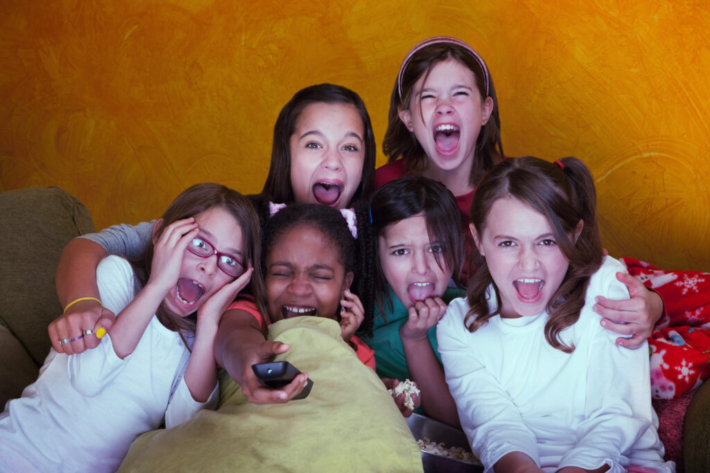 Little Excited Girls