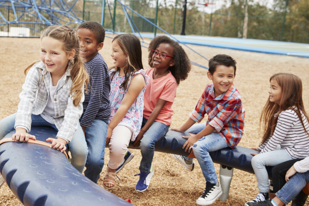 kids playing at recess
