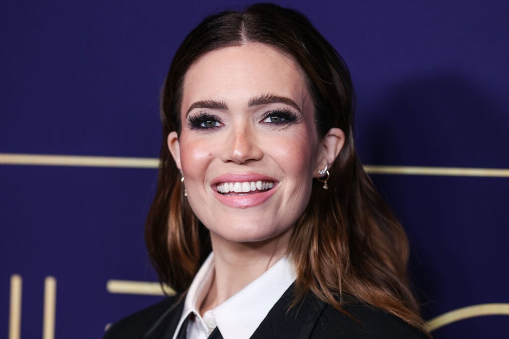 American singer/actress Mandy Moore arrives at NBCUniversal's FYC House Closing Night Music Event held at the NBCU FYC House on May 25, 2022 in Hollywood, Los Angeles, California, United States.