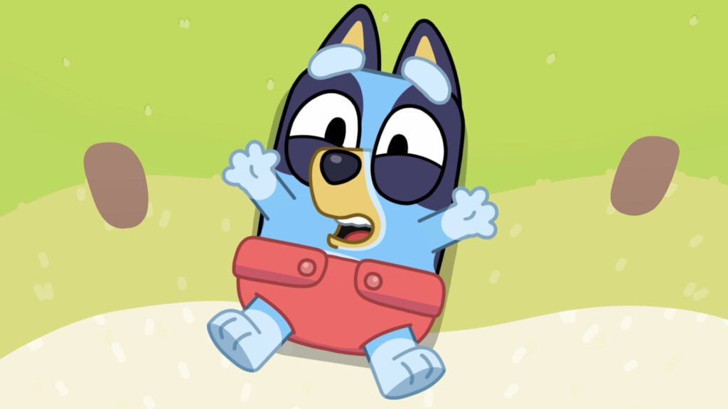 Bluey Baby Race