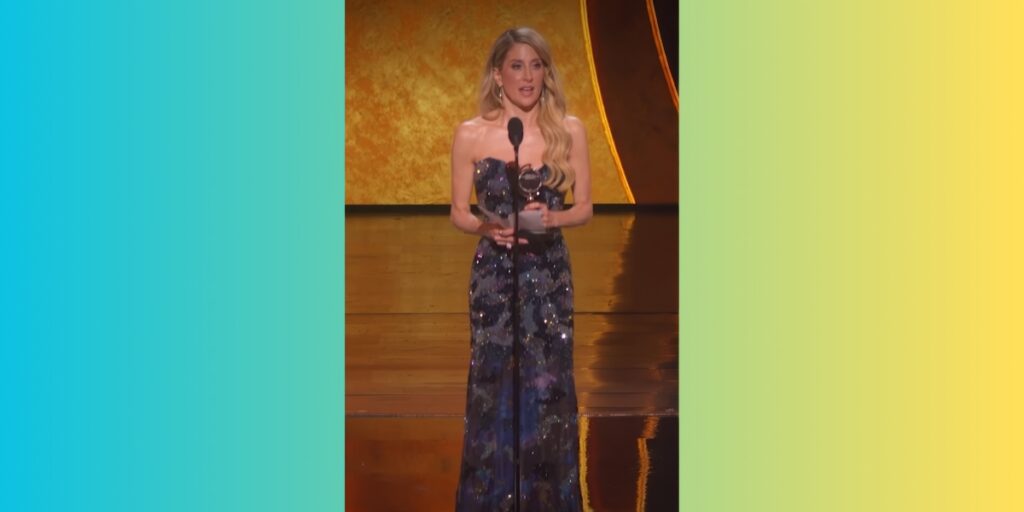 Caissie Levy at the Tony Awards