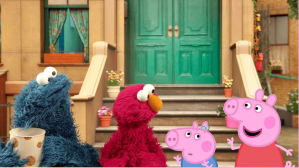 Elmo and Peppa Pig Team Up in New YouTube Shorts Collaboration