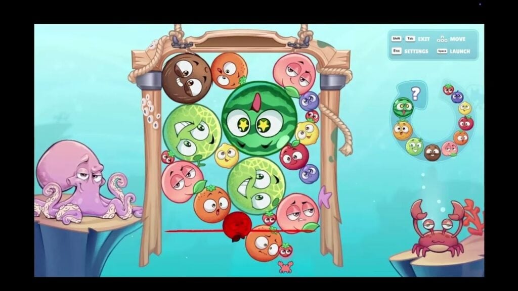 Underwatermelon: Fruit Merge